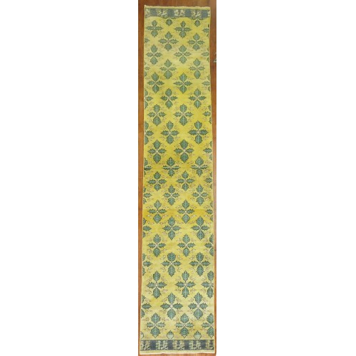 Yellow Turkish Konya Runner No. r4375