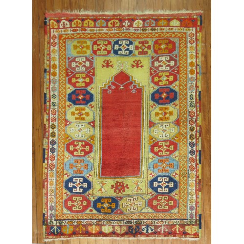 19th Century Turkish Prayer Rug No. r4389