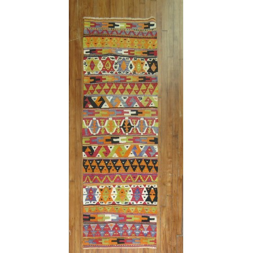 Turkish Kilim Runner No. r4439