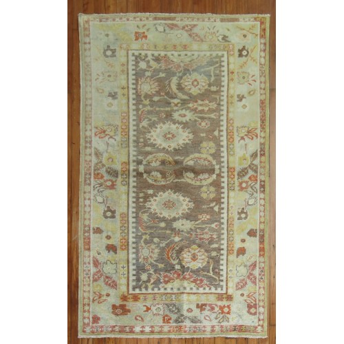 Antique Turkish Ghiordes Scatter Rug No. r4485