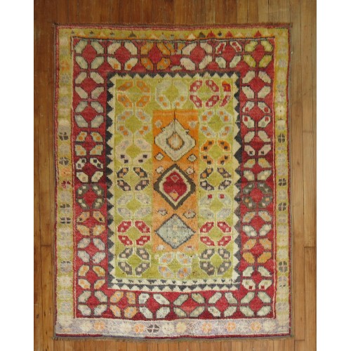 Bright Turkish Tulu Rug No. r4613