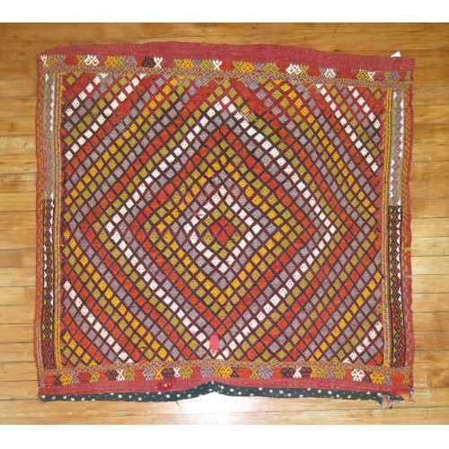 Square Kilim No. r4639