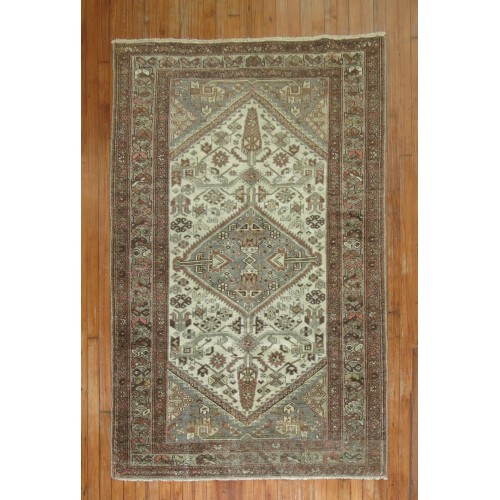 Rustic Persian Malayer Carpet No. r4754