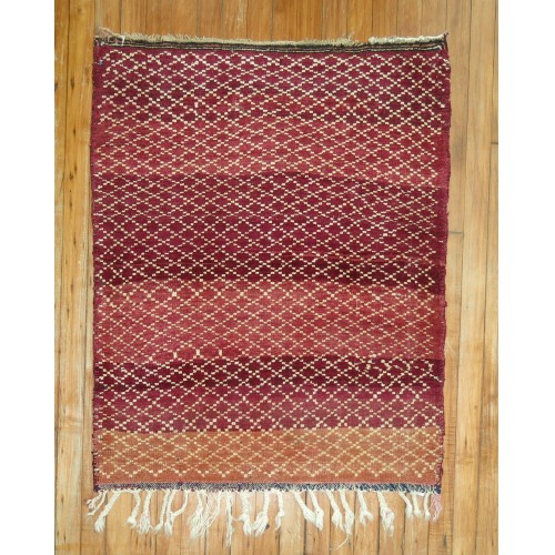 Red Turkish Konya Rug No. r4770