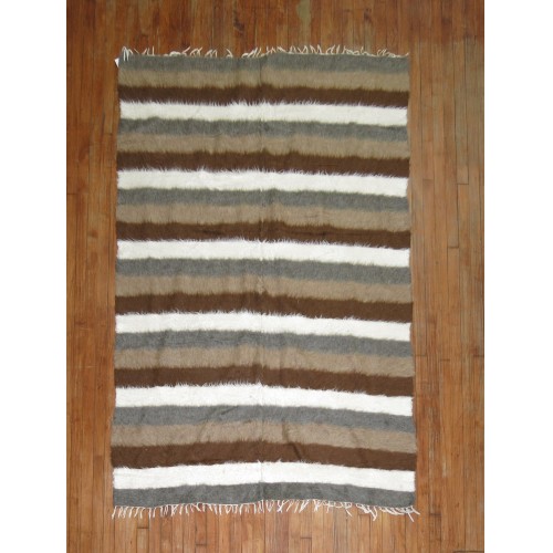 Decorative Mohair Rug No. r4840