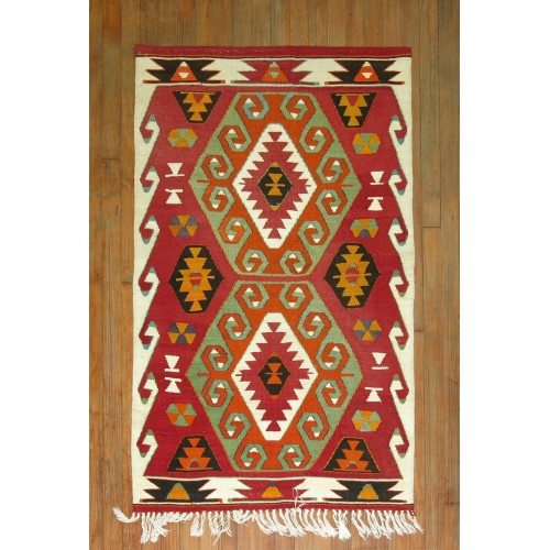 Kilim Throw Rug No. r4933