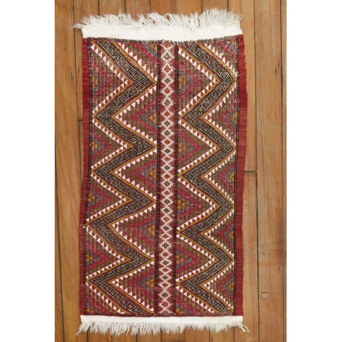 Tribal Turkish Flatweave No. r4980