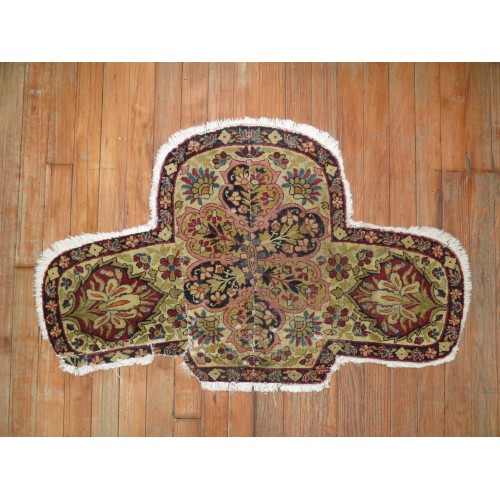 19th century Lavar Kerman Fragment Rug No. r5004