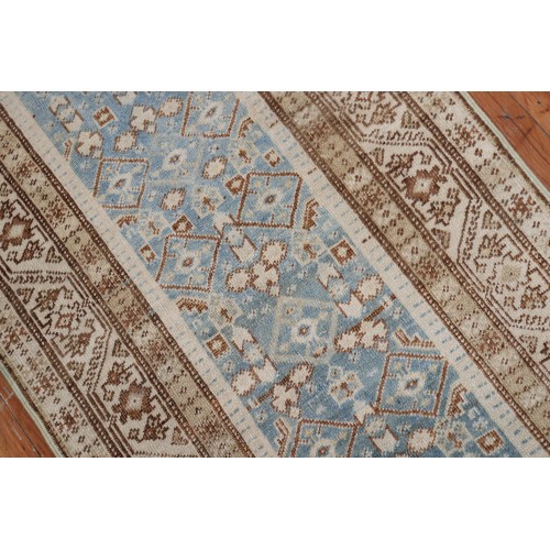 Light Blue Persian Runner No. r5055