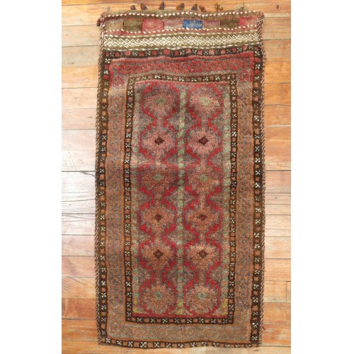 Vintage Red Baluch Mat No. r5216