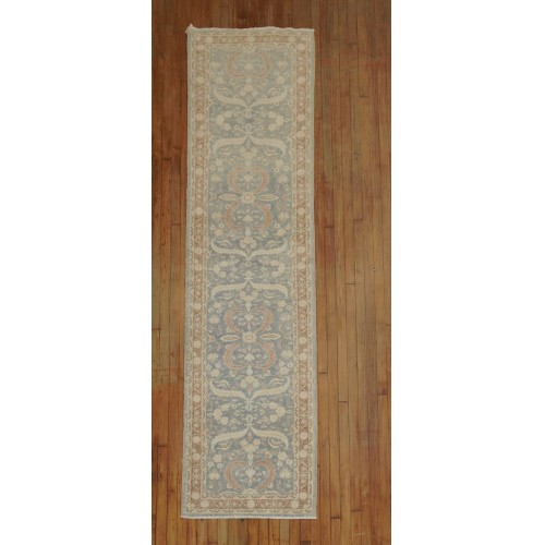 Vintage Persian Kashan Runner No. r5235