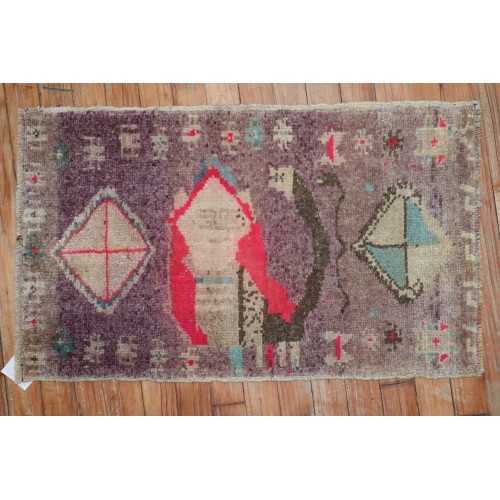 Lavender Turkish Anatolian Mat No. r5258