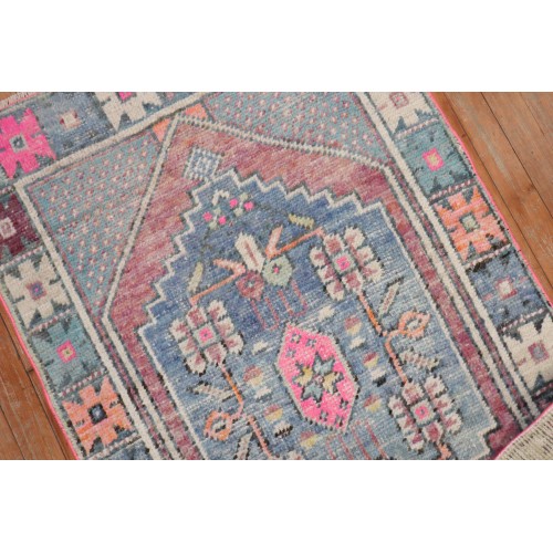 Turkish Anatolian Purple Throw Rug No. r5278