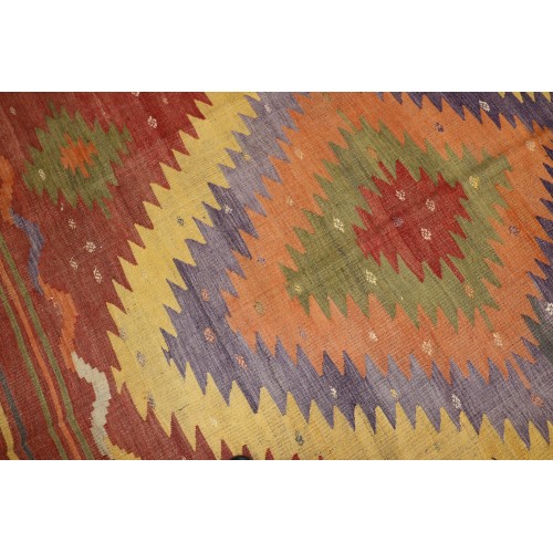 Vintage Room Kilim No. r5311