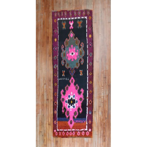 Wild Bohemian Turkish Runner No. r5353