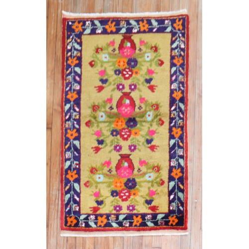 Floral Turkish Konya Rug No. r5575