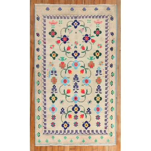 Vintage Anatolian Scatter Rug No. r5608