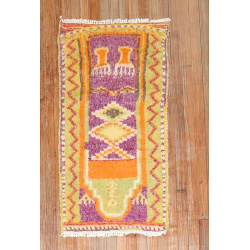 Turkish Tulu Scatter Rug No. r5651