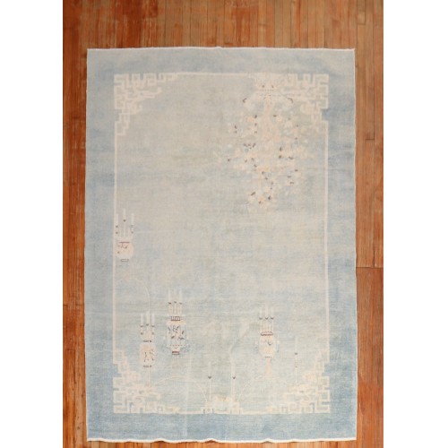 Pale Blue Chinese Rug No. r5711