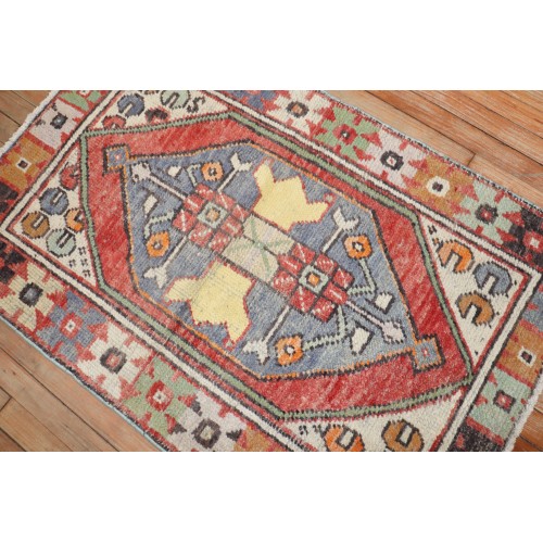 Turkish Anatolian Scatter Rug No. r5761