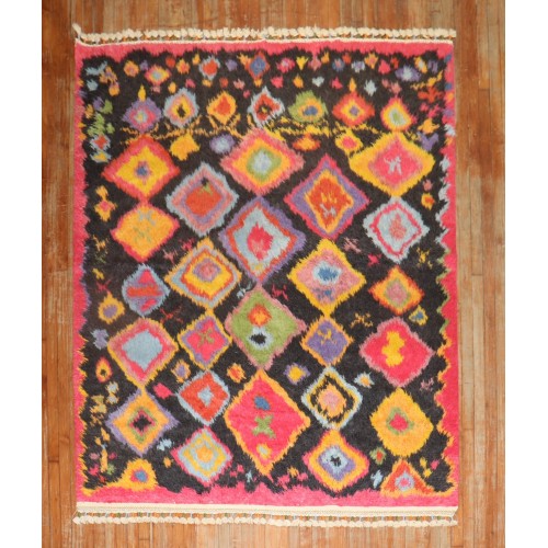 Colorful Modern Tulu Rug No. r5859