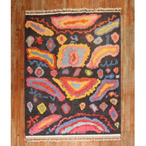 Contemporary Tulu Shag Rug No. r5860