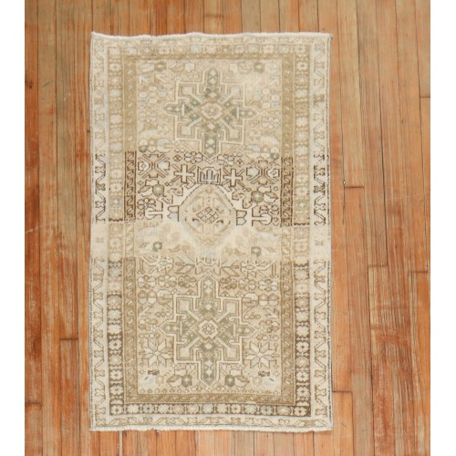 Antique Heriz Muted rug No. r5864