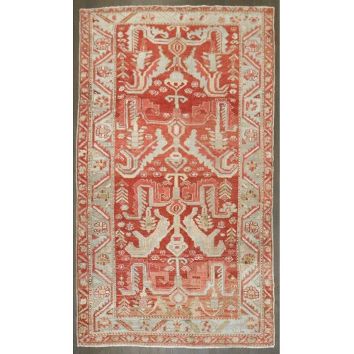 Colorful Red Antique Northwest Rug No. r5884