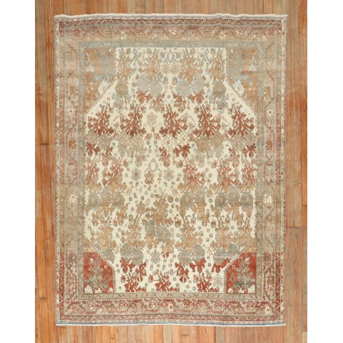 Autumn Color Antique Malayer Square Rug No. r5901