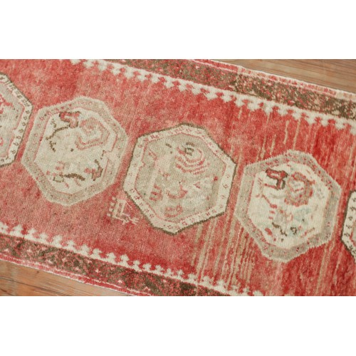 Red Tribal Vintage Anatolian Runner No. r5903