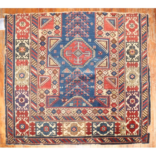 19th Century Caucasian Fragment Rug No. r5914