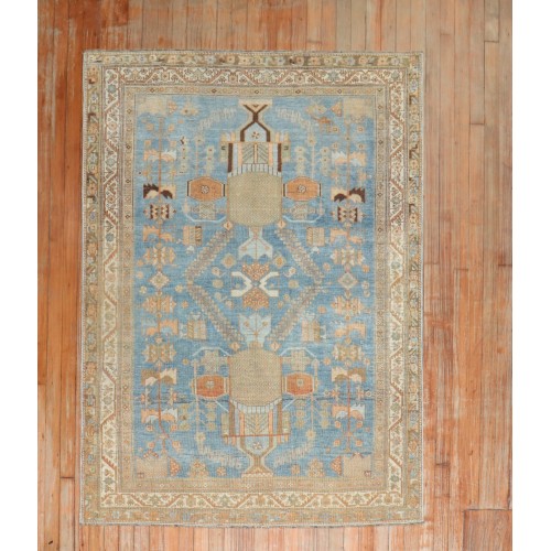 Blue Antique Afshar Rug No. r5918