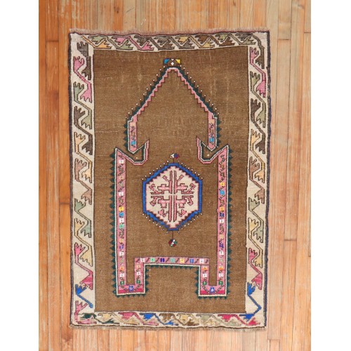 Turkish Kars Scatter Prayer Rug No. r5920