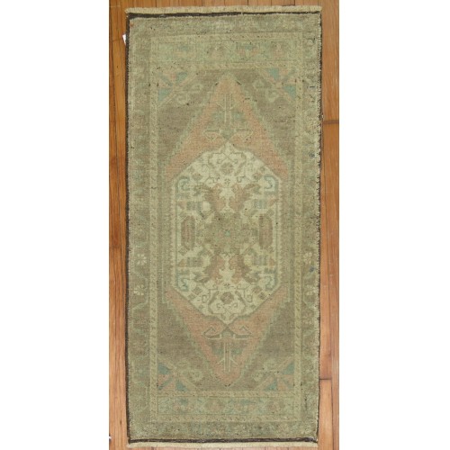 Vintage Turkish Mini Rug No. y1467