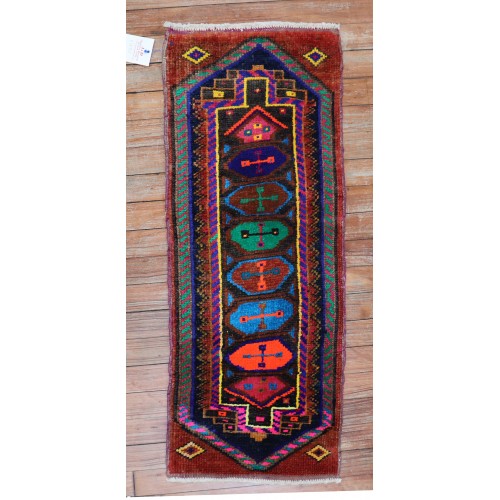 Bohemian Turkish Mini Rug No. y1892